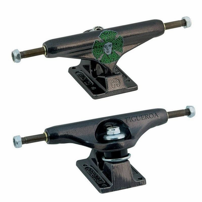 INDEPENDENT TRUCK 129 Hollow Figgy Medusa Black Chrome Stage