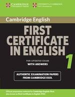 Cambridge First Certificate in English 1 for Updated Exam Student's Book with Answers (1版) ESOL  Cambridge