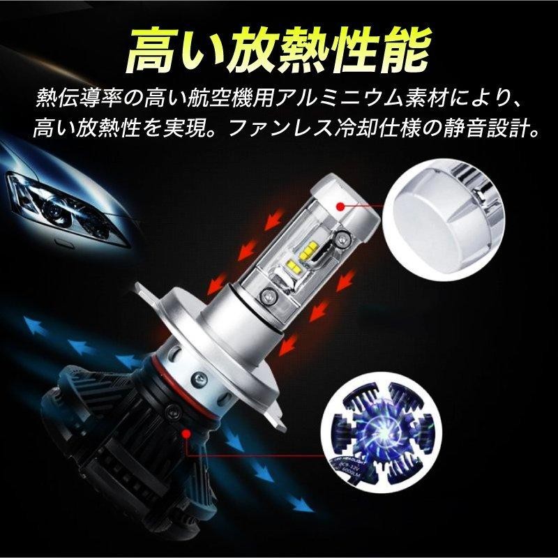 爆光 イエロー 黄 LED ヘッドライト H4 コスパ最高！