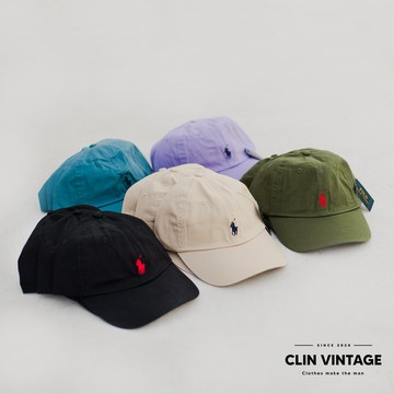 西林 CLIN｜選物｜全新品 Polo Ralph Lauren 老帽_古著 刺繡 限量 全新 Cap