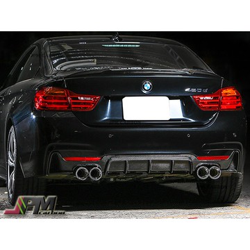JPM 寶馬 BMW F32 F33 F36 P 碳纖維 Carbon 卡夢 後下巴 雙邊雙出 M sport