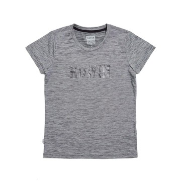 EDWIN｜女裝｜涼感大印花圓領短袖T恤