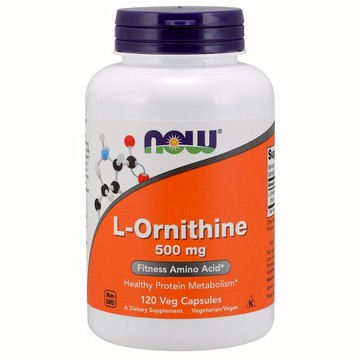 LOrnithine 120 Caps by Now Foods
