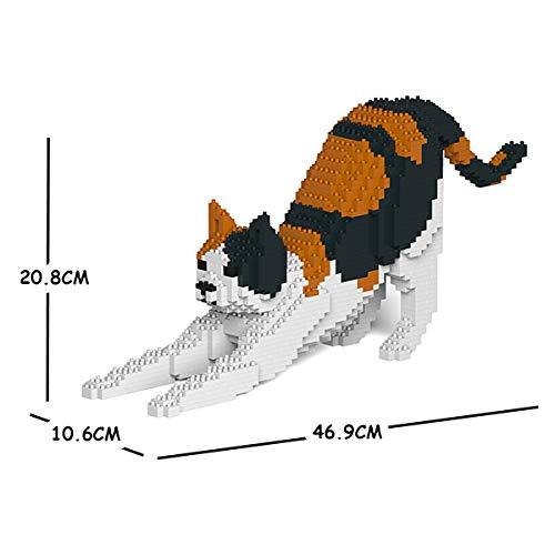 リアルな動物オブジェを作れる ブロックおもちゃ のびーーーっと