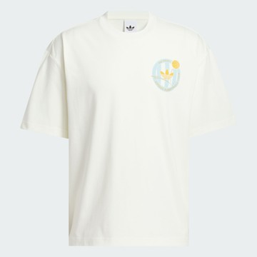 Adidas 愛迪達 Og Crest Tee KD3613 男女 T恤 運動上衣 休閒短袖 白 亞版 淡藍印花