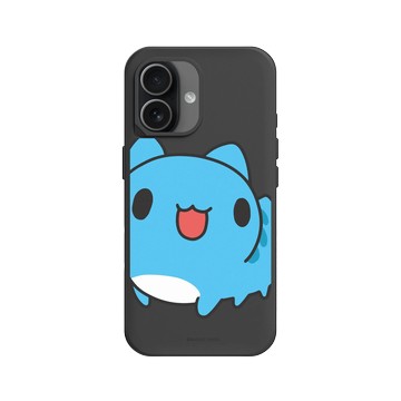 iPhone 17 SolidX 黑 - 貓貓蟲咖波 Bugcat Capoo - 你在看我嗎