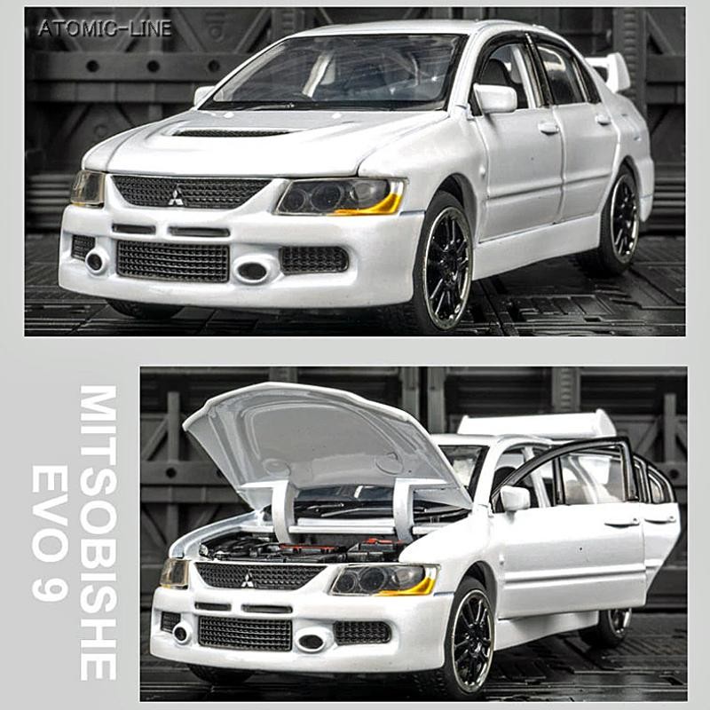 三菱 LANCER Evolution IX 1/32 ミニカー 全3色 ランサーエボリューション ライト点灯 エンジンサウンド 合金モデル 模型 |  LINEショッピング