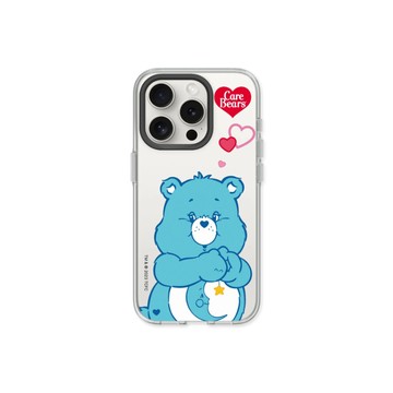 RHINOSHIELD iPhone 15/Plus/Pro/MaxClear 抗黃化透明防摔手機殼｜Care Bears-Bedtime Bear