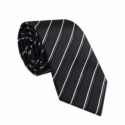 エンポリオ アルマーニ ネクタイ 2022FWモデル 340075 2F625 00020 NERO-BLACK ストライプ ブラック系 EA EMPORIO ARMANI 人気 高級 ブランド 男性用 メンズ