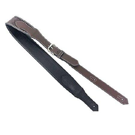 Walker ＆ Williams DLX-144 Burnished Brown Snakeskin Finish Padded Leather Strap