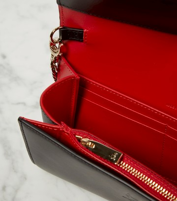 Christian Louboutin Leather wallet on chain