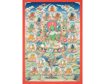 二十一位度母慈悲與解脫的光輝女神