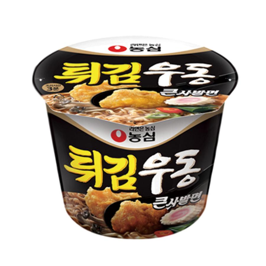 農心 (大盛カップ) 天ぷらうどん 111g BOX (16個入)   韓国食品 韓国ラーメン