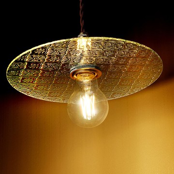 【塵年舊飾】復古玻璃吊燈PL-701