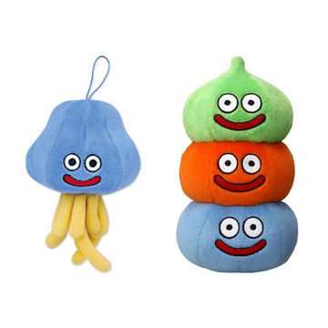 【SQUARE ENIX】勇者鬥惡龍 絨毛玩偶(S)-霍伊米史萊姆/史萊姆塔