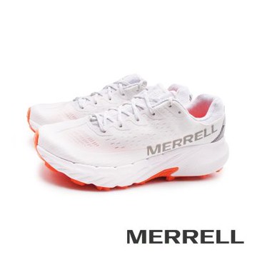 MERRELL(男)AGILITY PEAK 5輕量戶外越野慢跑運動鞋 男鞋-白色