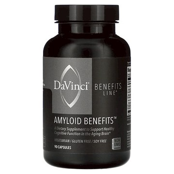 DaVinci Laboratories, Benefits 系列產品，澱粉樣蛋白支援，90 粒膠囊