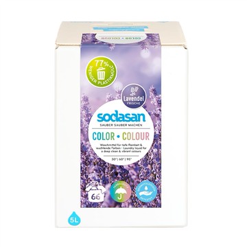 (預購) Sodasan 舒德森 亮彩薰衣草洗衣精 5 ltr (SD1301)