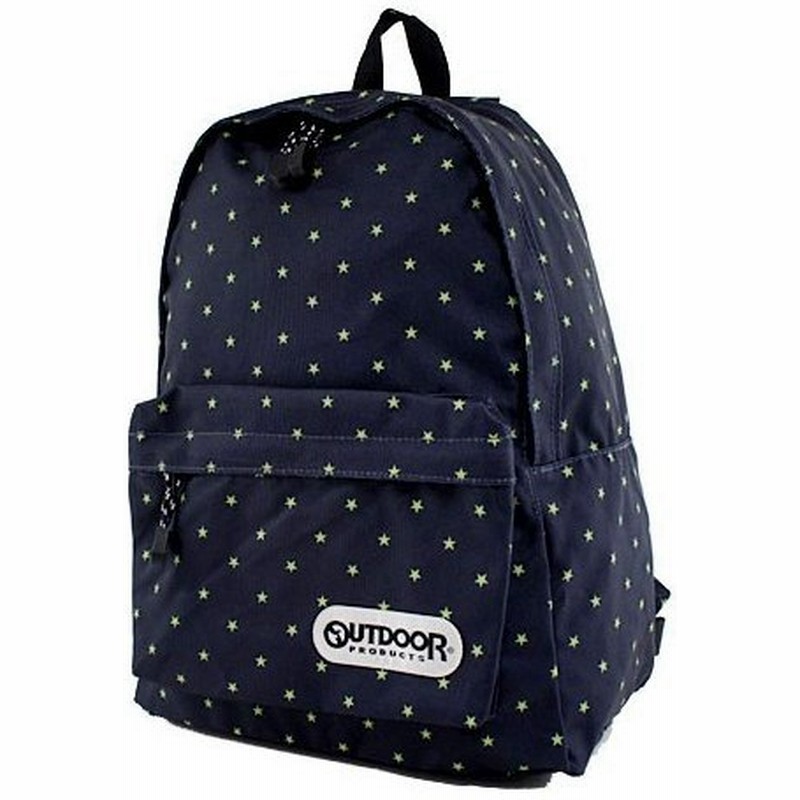 Outdoor Products アウトドアプロダクツ アウトドア リュック サック スター ドット柄 Odo 01 60 ネイビー Po10 クリスマス 通販 Lineポイント最大0 5 Get Lineショッピング