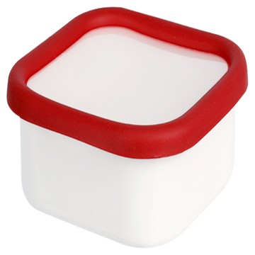 Quasi 瑞莎琺瑯方型保鮮盒 650ml  1個  1個裝