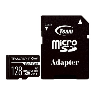TEAMGROUP 十銓 行車專用記憶卡 附轉卡  128GB  1組