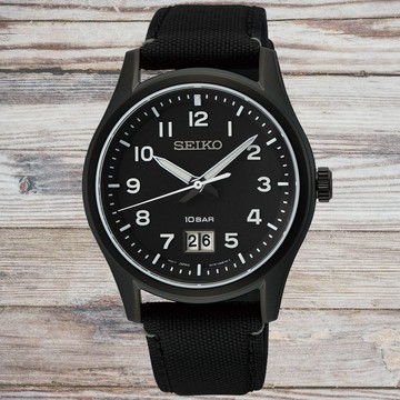 SEIKO 精工 CS系列 簡約大三針 經典日期腕錶 39.5mm (6N76-00K0U/SUR571P1)