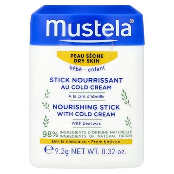 Mustela, Nourishing Stick with Cold Cream, Dry Skin, 0.32 oz (9.2 g)