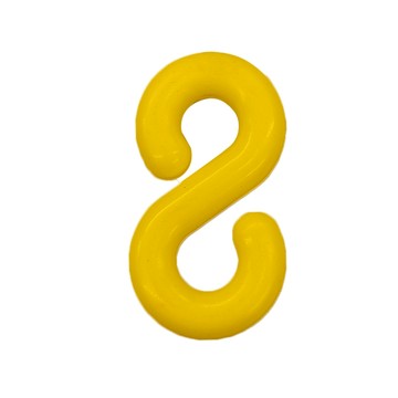 鉤子 萬用S掛鉤 5入 塑膠S掛勾 鏈條連接 鏈條S扣 S掛勾 快速連結環 警示鍊 塑膠掛勾 三角錐連結環 208-PCS