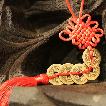 【綵金殿】五帝錢吉祥吊飾 擋煞 鎮宅 招財 開運 風水 轉運 吊飾