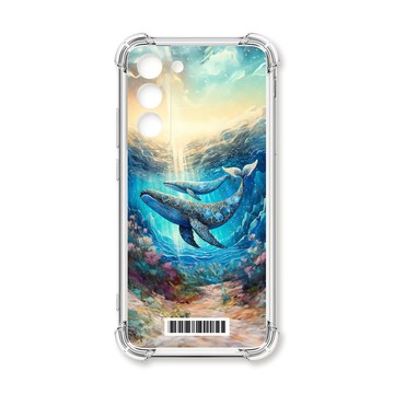 S22 系列殼 TRON 三星 S22 大海鯨魚系列  載具 四角防摔殼 手機殼