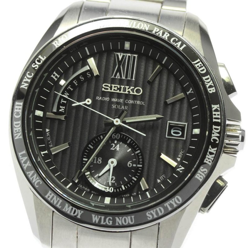 SEIKO】セイコー ブライツ ワールドタイム デイデイト SAGA145/8B54