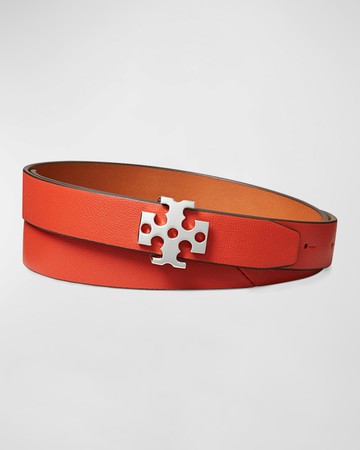 Logo Leather Belt