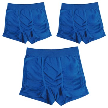CHEAUCHI 巧奇 石墨烯男用內褲3件組 CH-M0085 3件 1組  M/L  藍
