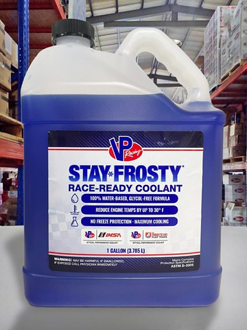 【4%點數】『油工廠』VP STAY-FROSTY 水箱精 賽車級 冷卻液 水箱散熱劑 藍色 3.785L【樂天APP下單限定】
