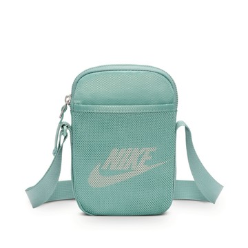 【NIKE 耐吉】NK HERITAGE S CROSSBODY 蒂芬妮綠 小包 側背包 BA5871-017