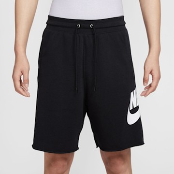 NIKE 短褲 男 運動褲 毛圈布 寬鬆版型 AS M NK CLUB ALUMNI FT SHORT 黑 FQ4951-010