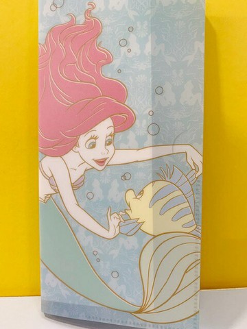 【震撼精品百貨】公主 系列Princess 3折A4資料夾-美人魚愛麗兒50659 震撼日式精品百貨