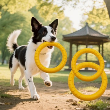 🔥台灣現貨24H秒出🔥互動拋接拉環玩具 狗狗玩具 訓犬拉環 EVA拉環 飛盤 拋接 互動玩具 可浮水 狗玩具 防咬 耐咬