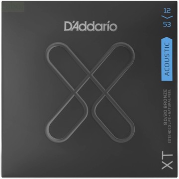 D'Addario XTABR1253 民謠吉他弦 黃銅 80/20 Bronze .012-.053【黃石樂器】