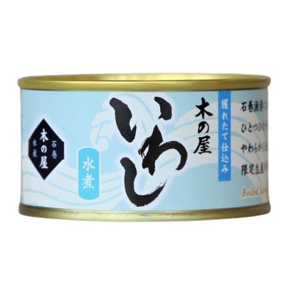 いわし水煮／缶詰セット 〔6缶セット〕 賞味期限：常温3年間 『木の屋石巻水産缶詰』〔代引不可〕送料込み