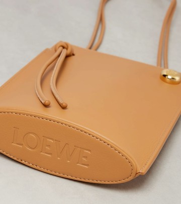 Loewe Pebble Dice leather pouch