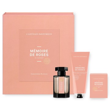 L’Artisan Parfumeur 阿蒂仙之香 玫瑰追憶淡香精禮盒(玫瑰追憶淡香精 50ml+護手霜 65ml+香氛皂 25g)