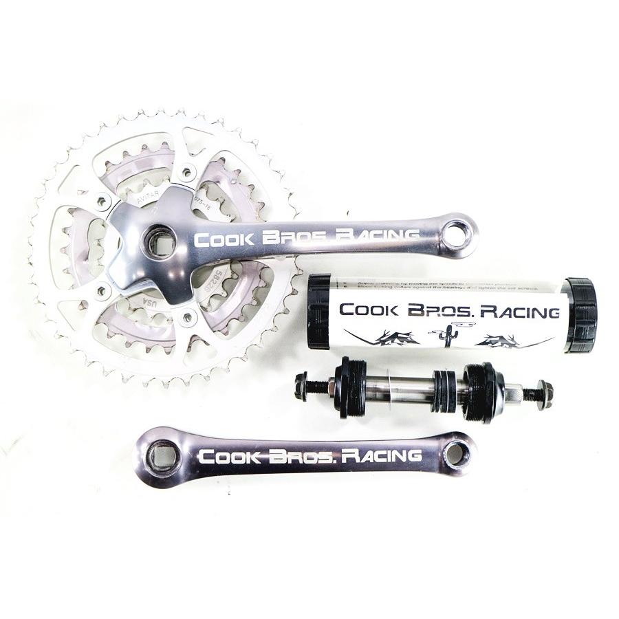 ◇◇COOK BROS RACING クランク BB セット 42/32/22T 175mm 8s チタン 