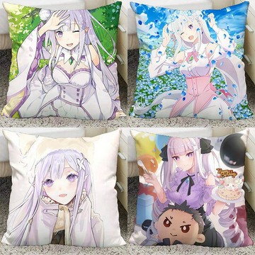 ❤️優選好物❤️從零開始的異世界生活抱枕 臥室午睡枕頭 艾米莉亞從零開始的異世界生活周邊抱枕 艾米莉亞同人床頭靠枕靠墊