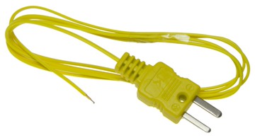 TECPEL 泰菱 TPK-01U K 型熱電偶 溫度測線 K-TYPE 溫度線 1米長
