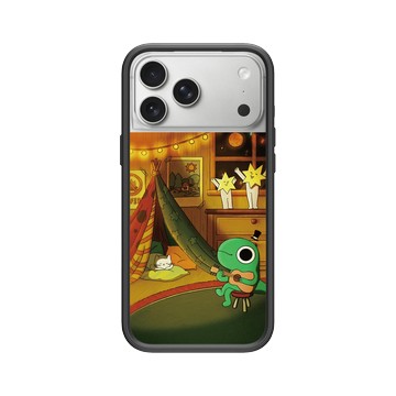 iPhone 17 Pro Max Mod NX -邊框背蓋組合 (相機按鈕) 黑 - 怪奇事物所 Incrediville - 烏克麗麗之夜