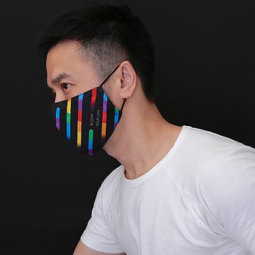 綻放 ! 兩用型立體口罩套 / 可置濾材