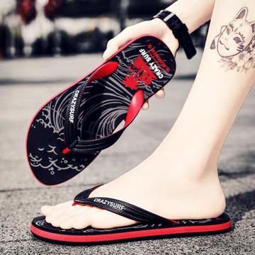 人字拖男士夏季防滑沙灘涼鞋2025新款潮牌高級感夾腳拖鞋男式外穿