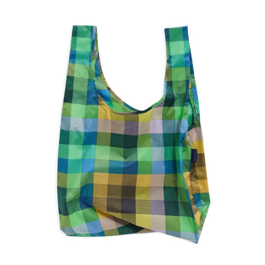 BAGGU (バグゥ) STANDARD エコバッグ マドラスチェック 1