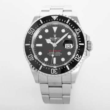 二手品 ROLEX 勞力士 126600 五十周年紅字海使 43MM 自動上鍊 (含2023年保卡及原廠盒子)